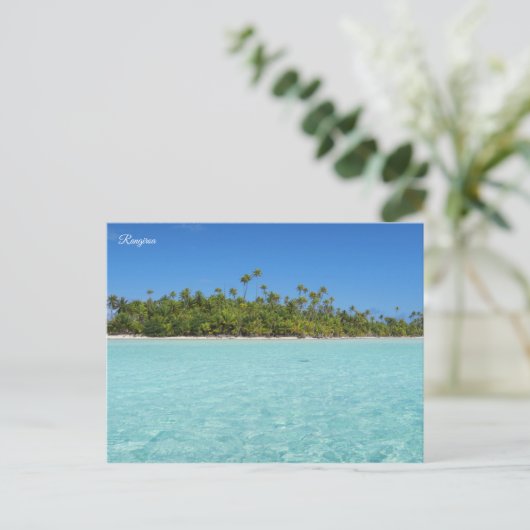 Rangiroa Tropical Island Briefkaart (Staand voorkant)