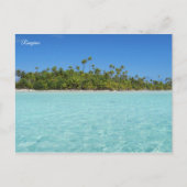 Rangiroa Tropical Island Briefkaart (Voorkant)