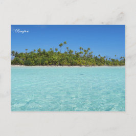 Rangiroa Tropical Island Briefkaart