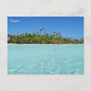 Rangiroa Tropical Island Briefkaart