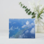 Rangiroa van vliegtuig briefkaart (Staand voorkant)