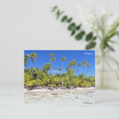 Rangiroampalmen Briefkaart (Staand voorkant)