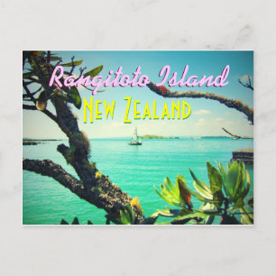 Rangitoto Island, Nieuw-Zeeland briefkaart