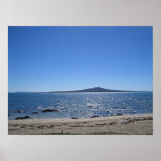 Rangitoto Island, Nieuw-Zeeland Poster