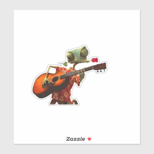 Rango Pet Chameleon Reptiles Sticker (Vel)