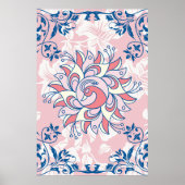 Rangoli Illustration, Bright Life Poster (Voorkant)