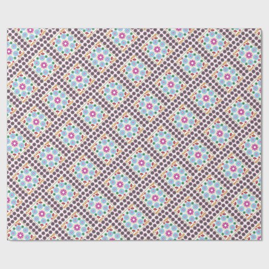 RANGOLI-ONTWERP CADEAUPAPIER (Vlak)