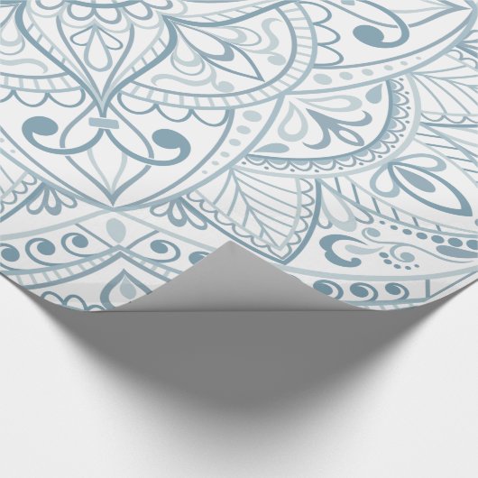 Rangoli-patroon | Papier voor onmiddellijke verpak (Hoek)