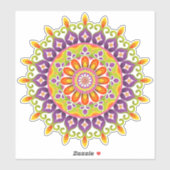 Rangoli-sticker Sticker (Vel)