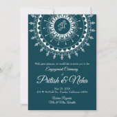 Rangoli-uitnodigingskaart Kaart (Voorkant)