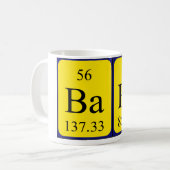 Rangorde periodieke lijstnaam mok (Voorkant links)