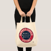 Rangorde stempels en keuzes tote bag (Voorkant (product))
