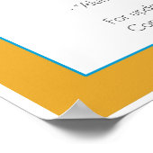 Rangorde van IUPAC-periodieke tabel van het Poster (Hoek)