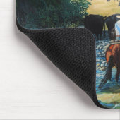 Rangpaard en Hoedanveestapel Muismat (Hoek)