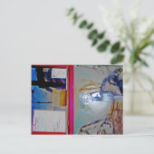 Rangra Movie Theater Ticket Window, Alpine, TX Briefkaart (Staand voorkant)