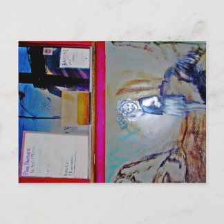 Rangra Movie Theater Ticket Window, Alpine, TX Briefkaart