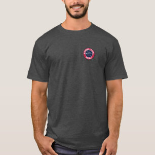 Rangzegel bij stemming t-shirt