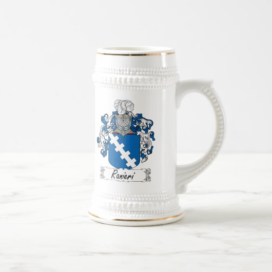 Ranieri Family Crest Bierpul (Rechts)