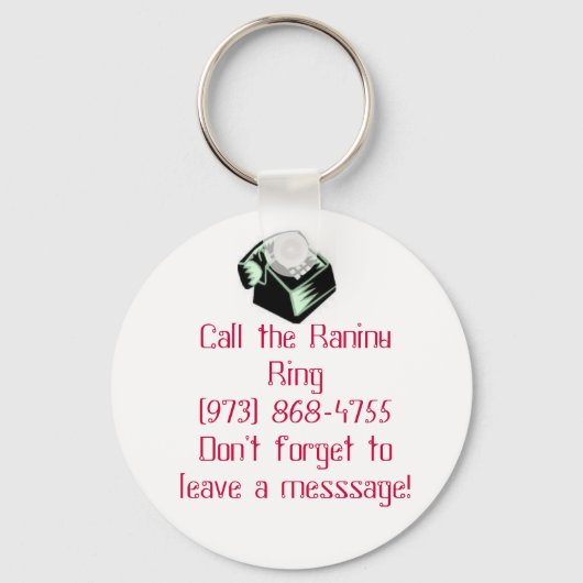 raninu sleutelhanger (Voorkant)