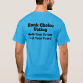 Rank Choice T-shirt (Achterkant)