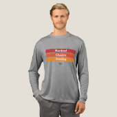 Rank Keuze Stemmen 3 Strepen Tri-Blend Shirt (Voorkant)
