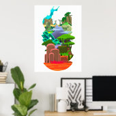 rankergebieden poster (Thuiskantoor)