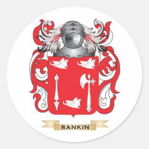 Rankin Coat of Arms (familiekust) Ronde Sticker