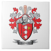 Rankin Family Crest Coat of Arms Tegeltje (Voorkant)