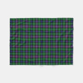 RankineScottish Clan Rankine Tartan Pset Fleece Deken (Voorkant (Horizontaal))