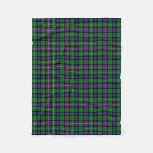 RankineScottish Clan Rankine Tartan Pset Fleece Deken (Voorkant)