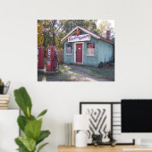 Rankins Grocery Store Poster Print (Thuiskantoor)