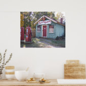 Rankins Grocery Store Poster Print (Keuken)