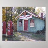 Rankins Grocery Store Poster Print (Voorkant)
