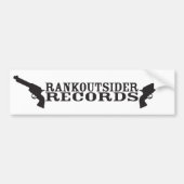 Rankoutsider Records Bumpersticker (Voorkant)