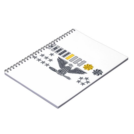 Ranks voor het militaire leger notitieboek (Linkerzijde)