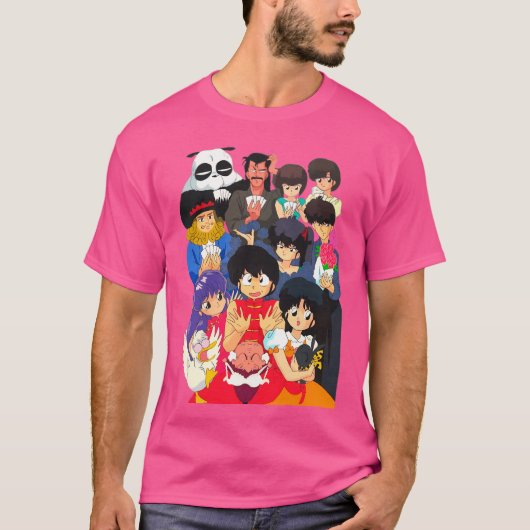 Ranma 12 Allstar T-shirt (Voorkant)