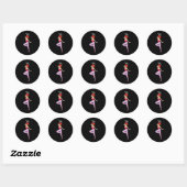 Ranma 12-ranma-Sticker Ronde Sticker (Vel)