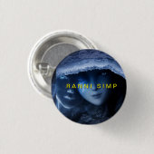 Ranni face from Elden ring, version RANNI SIMP Ronde Button 3,2 Cm (Voorkant /achterkant)