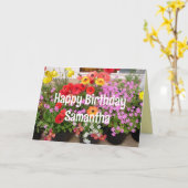 Rannunculus Lente Bollen Bloemen Bloemen Kaart (Gele Bloem)