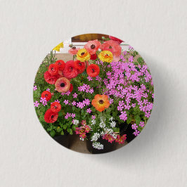 Rannunculus Lente Bollen Bloemen Bloemen Ronde Button 3,2 Cm
