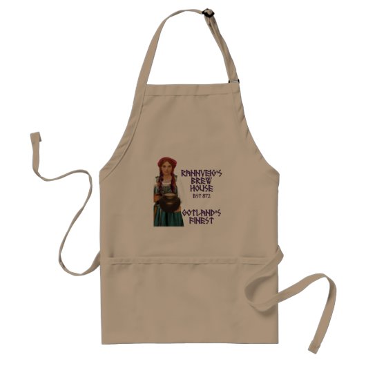 Rannveig's Brew House Apron Standaard Schort (Voorkant)