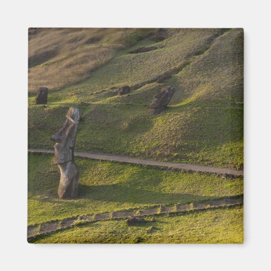 Rano Raraku, Rapa Nui, Paaseiland, Chili Magneet (Voorkant)