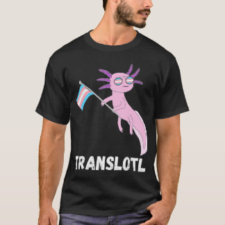 rans Axolotl ranseksueel Mexican Salamander LGB T-shirt