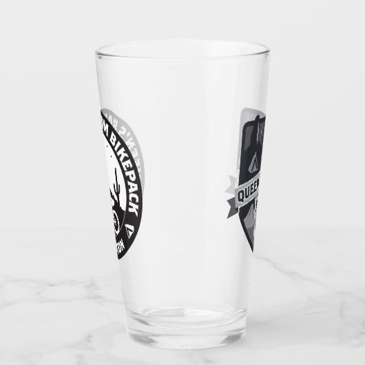 Ransom 10th Edition Pint Glass, koningin Glas (Links)