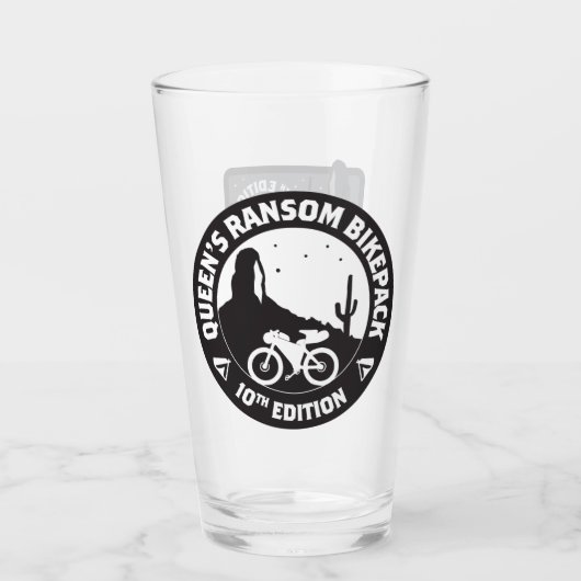 Ransom 10th Edition Pint Glass, koningin Glas (Voorkant)