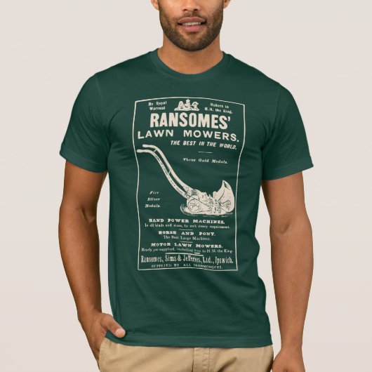 Ransomes' Lawn Mower T-shirt (Voorkant)