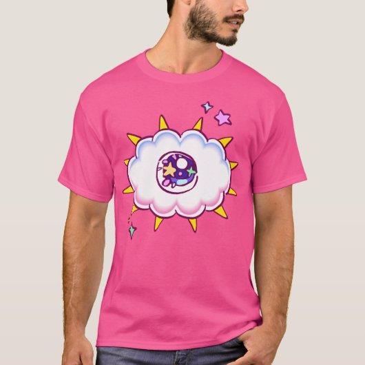 Ransroom tekent Kracko, maar het heeft kawaii spra T-shirt (Voorkant)
