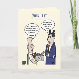 Rant Cartoon Gevouwen Wenskaart Kaart