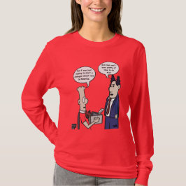 Rant Cartoon Longsleeved T-Shirt