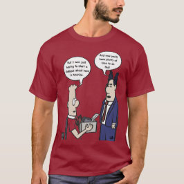 Rant Cartoon Mannen Shirt